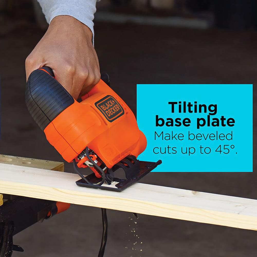 4.5-Amp Variable Speed Keyless Corded Jigsaw BDEJS300C