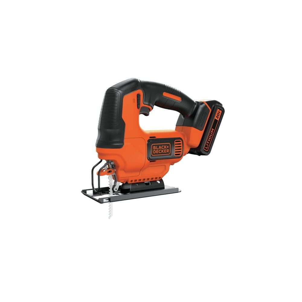 20-volt Max Variable Speed Keyless Cordless Jigsaw (Charger Included and Battery Included) BDCJS20C