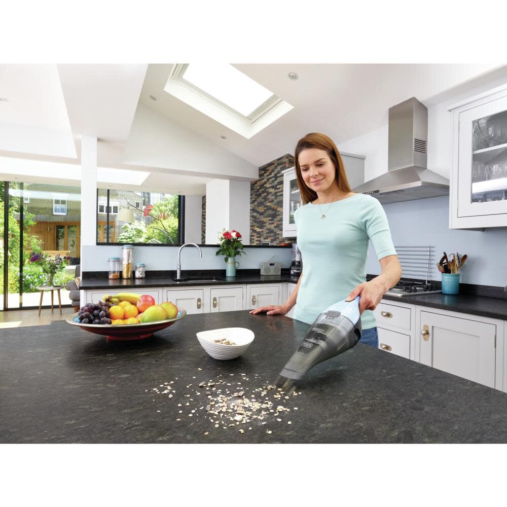 Quick Clean 7.2V Cordless Handheld Vacuum HNVC215B12