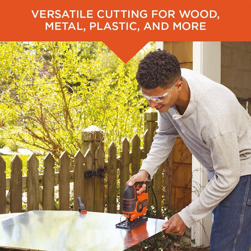 5-Amp Variable Speed Keyless Corded Jigsaw BDEJS600C