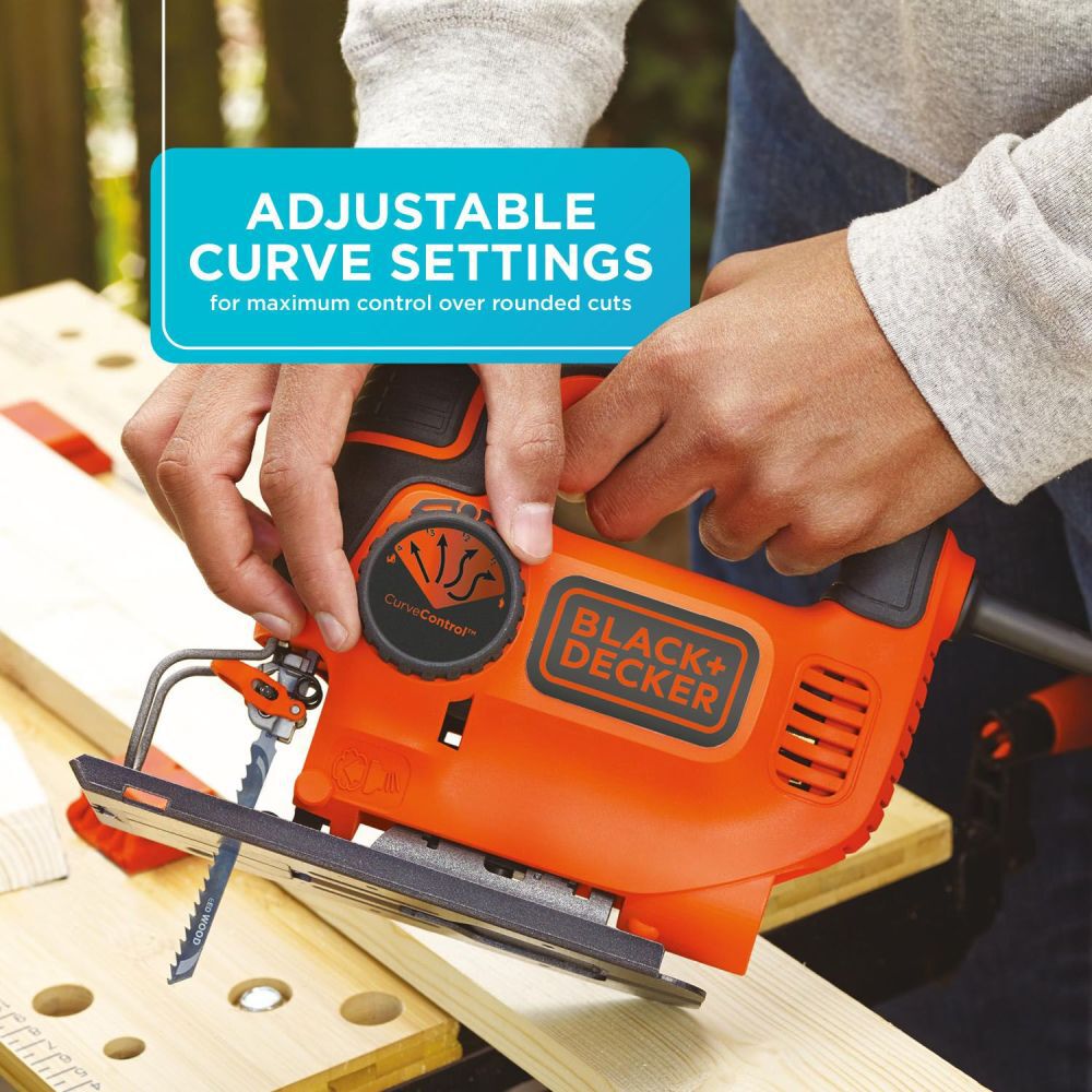 5-Amp Variable Speed Keyless Corded Jigsaw BDEJS600C