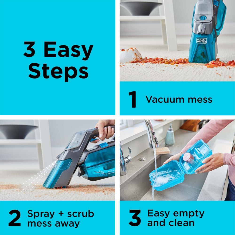 Spillbuster Handheld Cordless Spill + Spot Cleaner BHSB315J