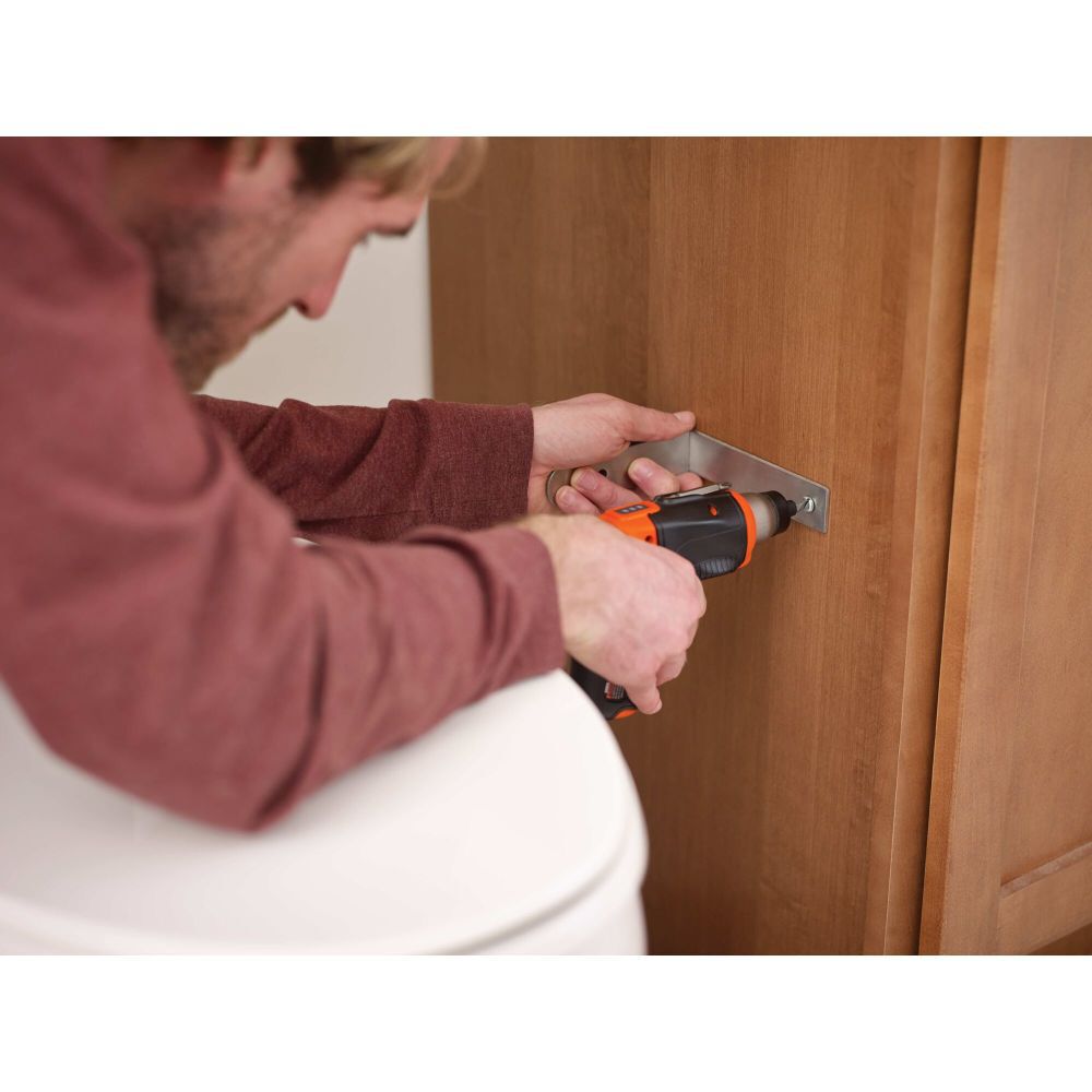 4-Volt Max 1/4-in Cordless Screwdriver (1-Battery Included and Charger Included) BDCS40BI