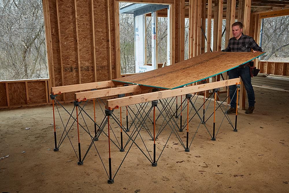 Centipede 4 ft x 8 ft Work Support 4 X-Cups 4 Quick Clamps Carry Bag CK15S