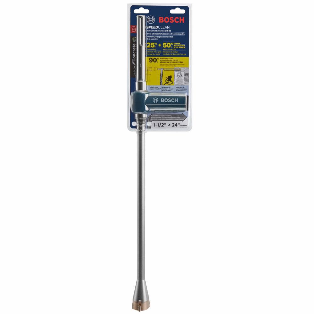 1 1/2in x 16in x 24in SDS max Speed Clean Dust Extraction Bit HCD5091