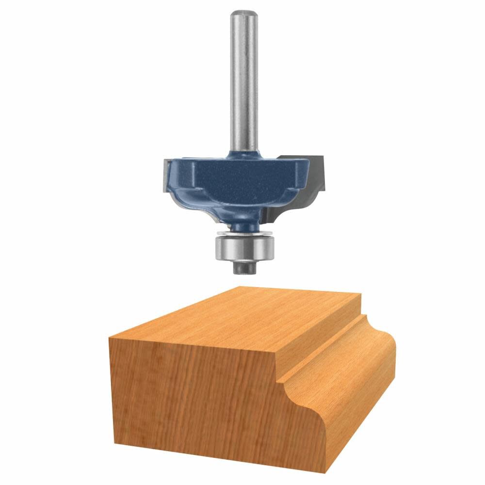 1-3/8 In. x 9/16 In. Carbide Tipped Ogee with Fillet Bit 85584M