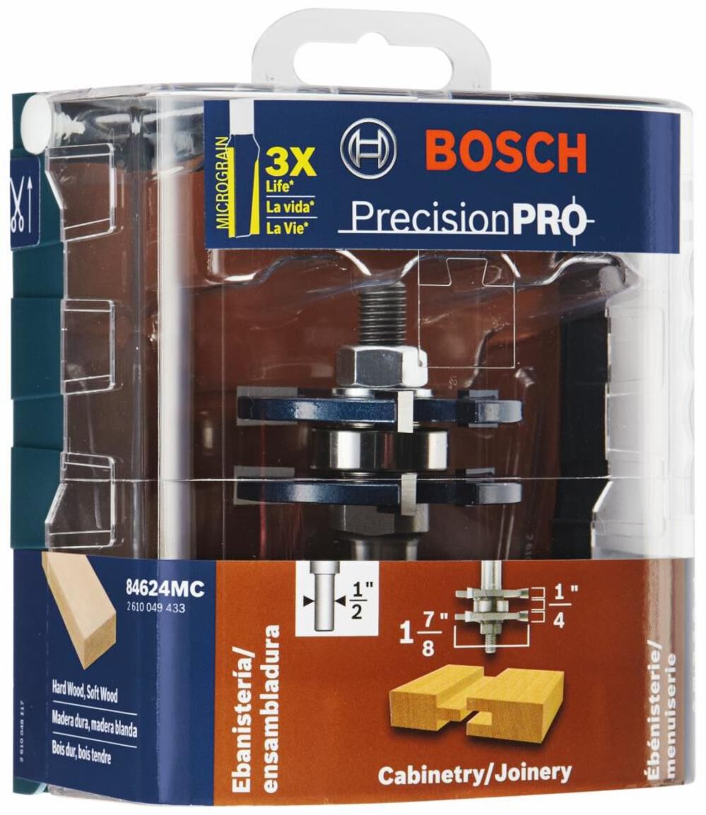 1-7/8-in Carbide-tipped Tongue and Groove Router Bit 84624MC