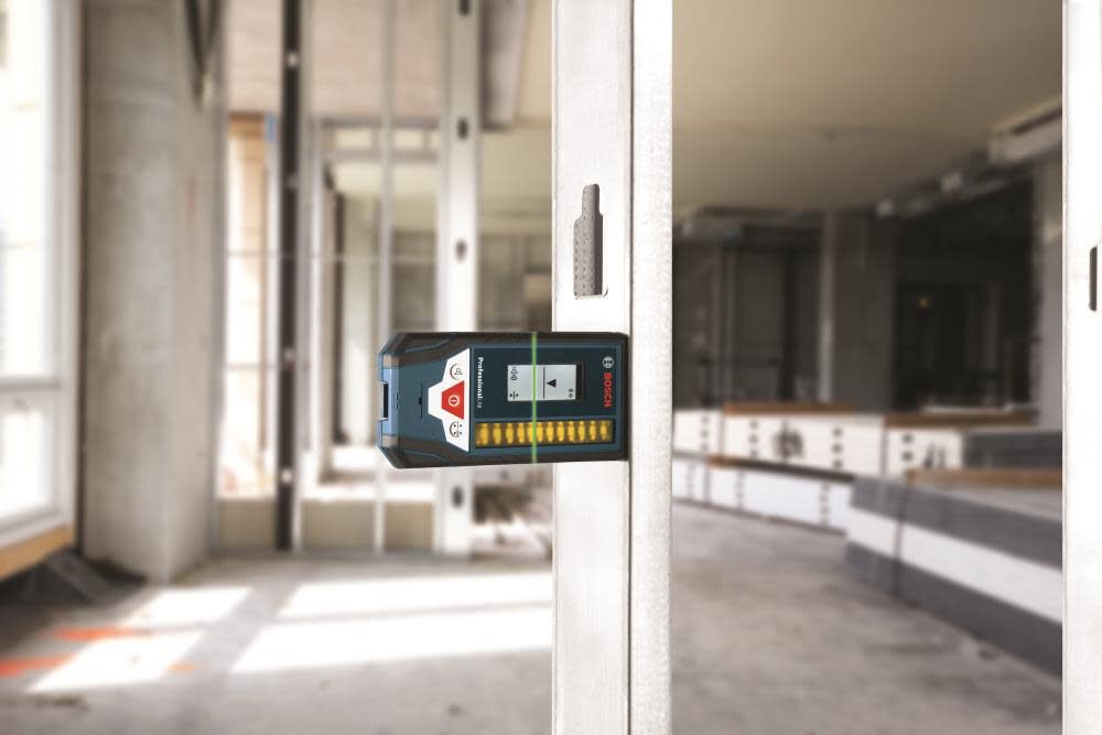 165 Ft. Red and Green-Beam Line Laser Receiver LR8