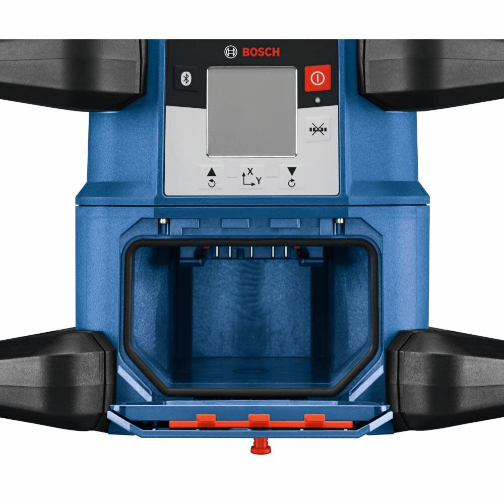 Red 4000-ft Self-Leveling Indoor/Outdoor 360 Beam Rotary Laser Level Kit GRL4000-80CHK