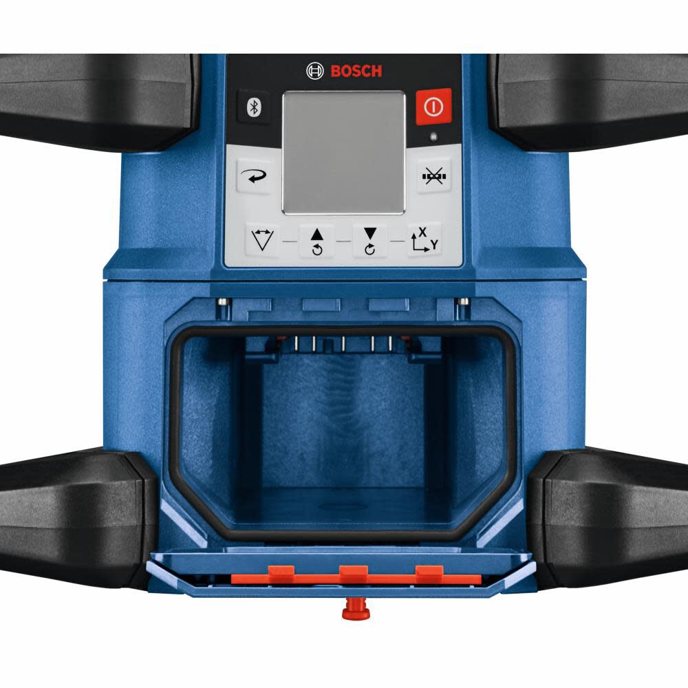 Red 4000-ft Self-Leveling Indoor/Outdoor 360 Beam Rotary Laser Level (Accessories Included) GRL4000-80CHV