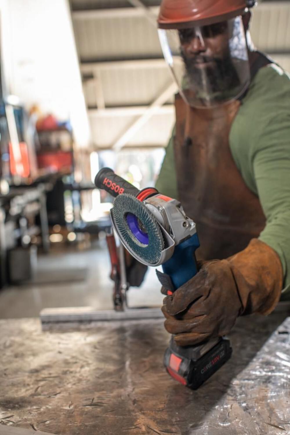 X LOCK Arbor Type 29 40 Grit Flap Disc 6in FDX2960040