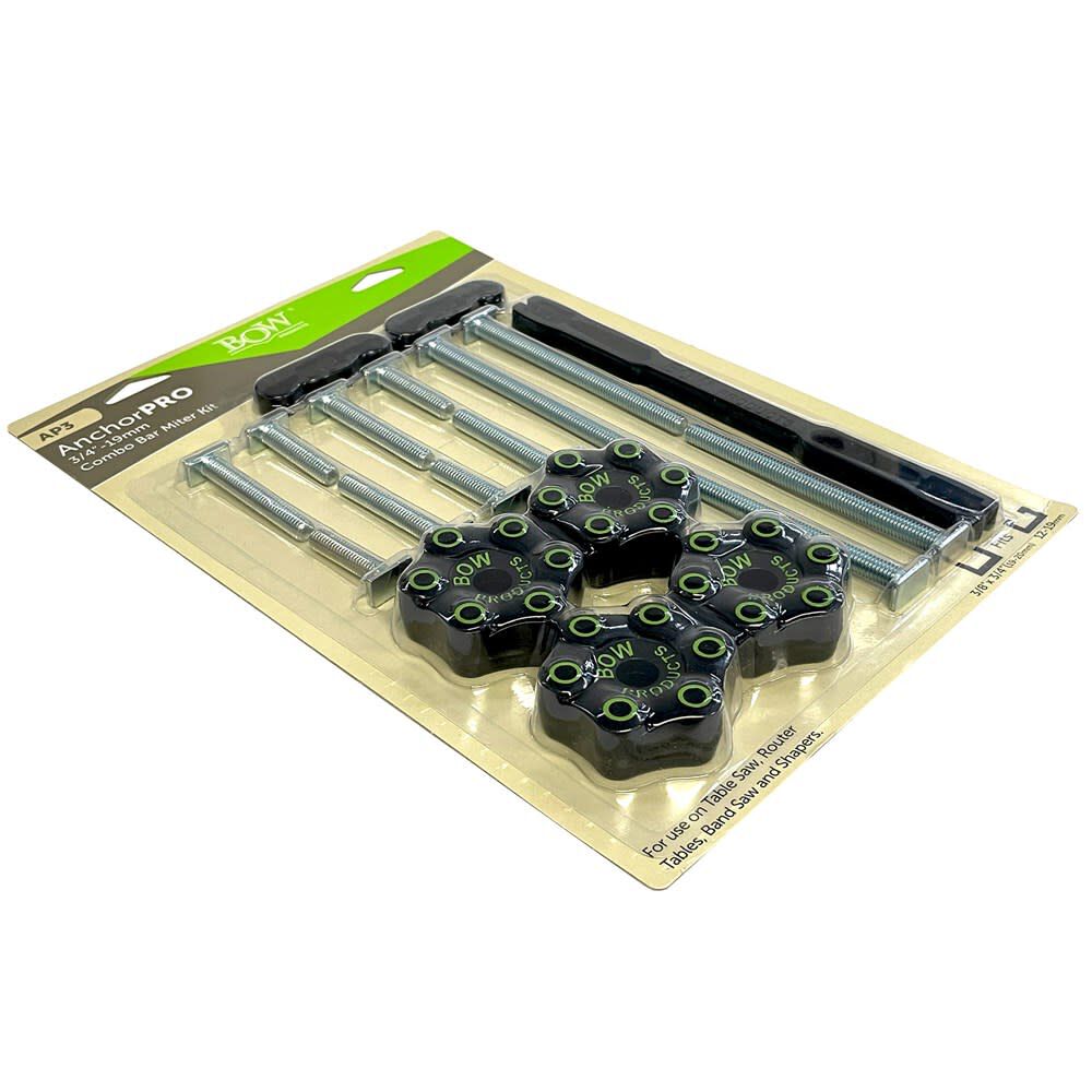 AnchorPro Combination 3/4in Long & Small Miter Bar Kit AP3