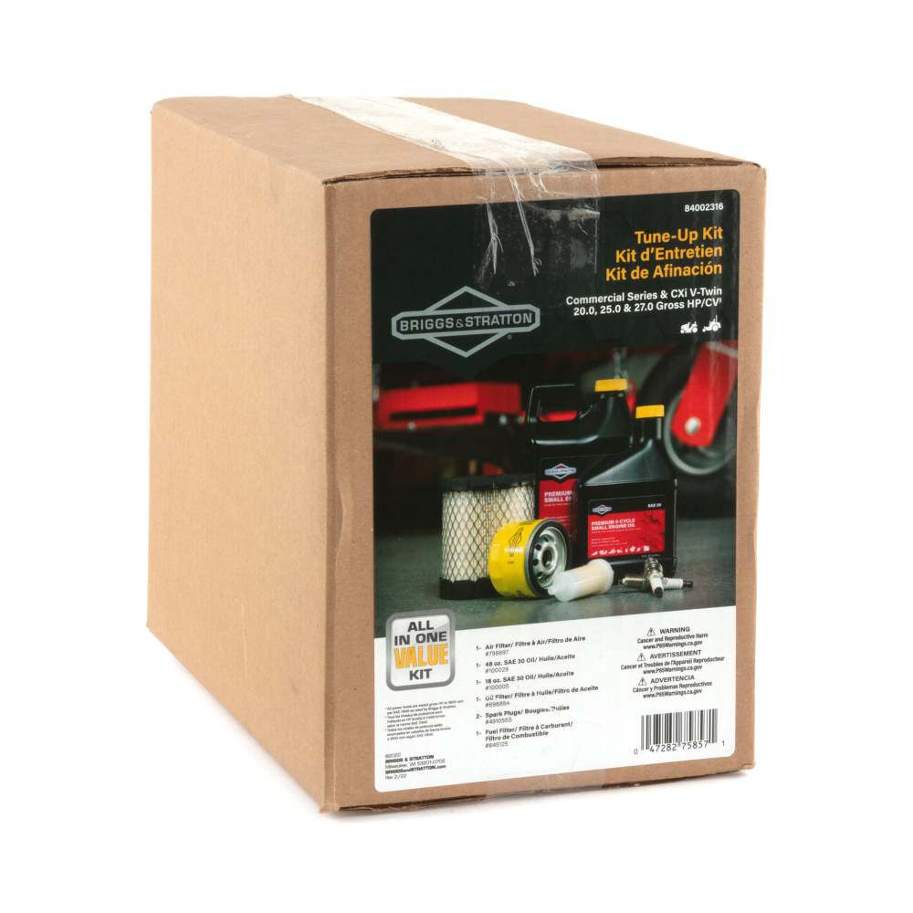 SAE 30 Oil Engine Tune-Up Kit for Commercial & Cxi V-Twin Engines 84002316