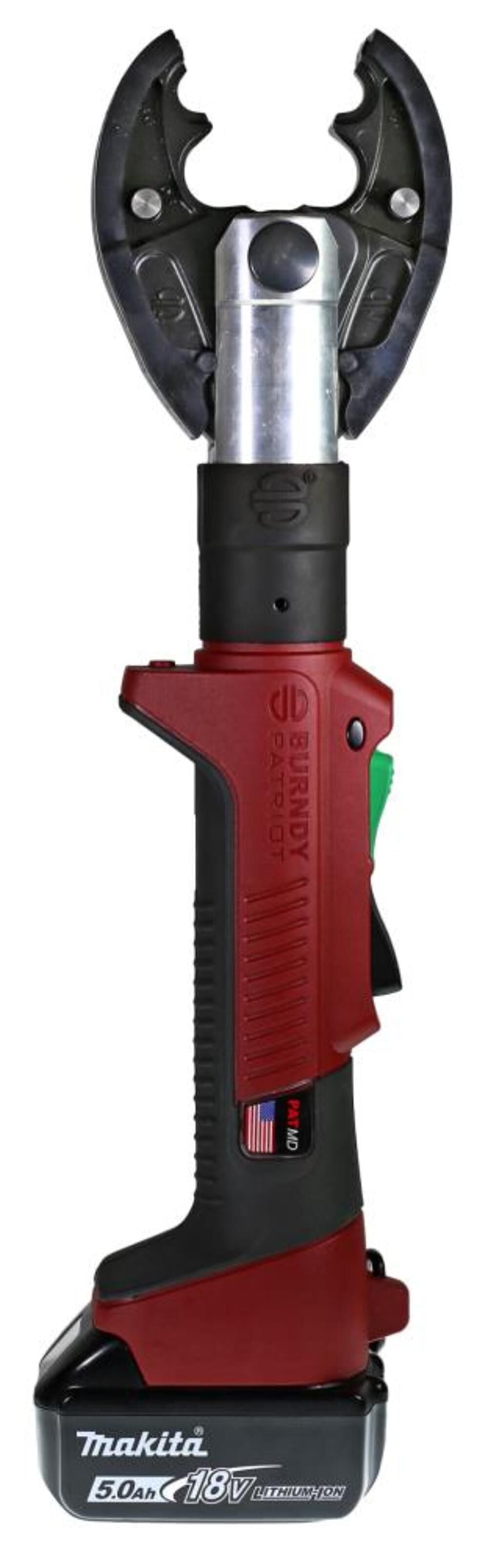 Light Weight 6-Ton Inline Battery Crimper 5Ah 18V Li-Ion PATMD6LW5