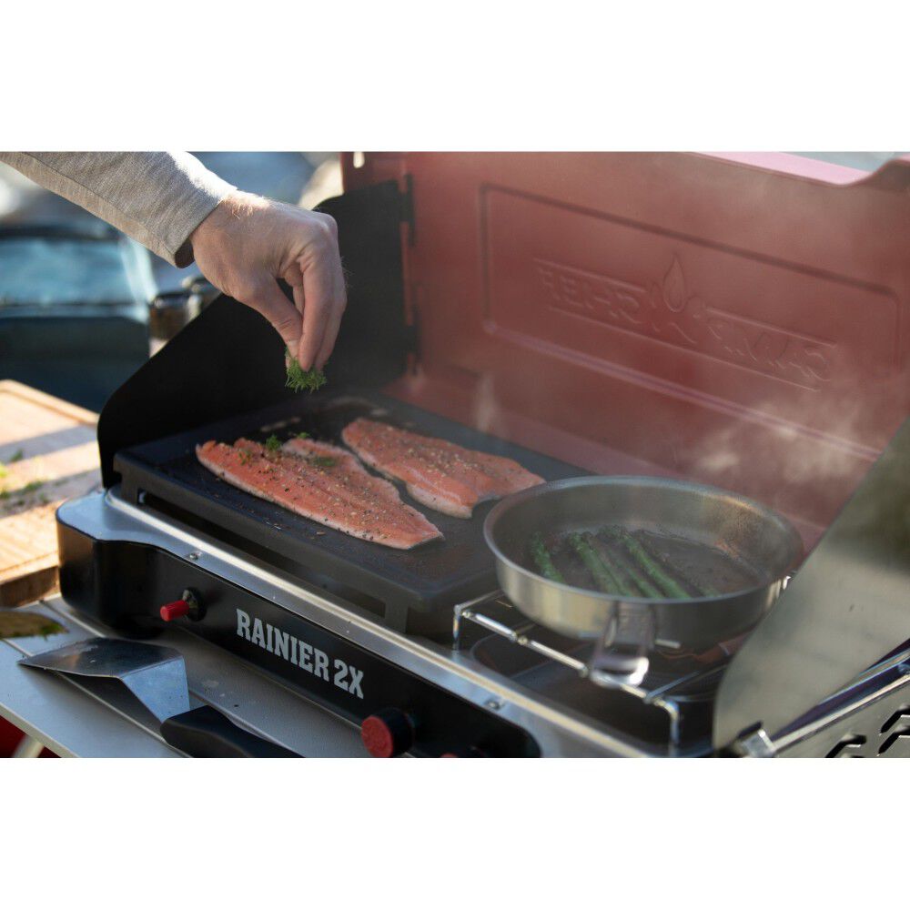 Mountain Series 2 Burner Rainier 2X Cooking System MSGGX