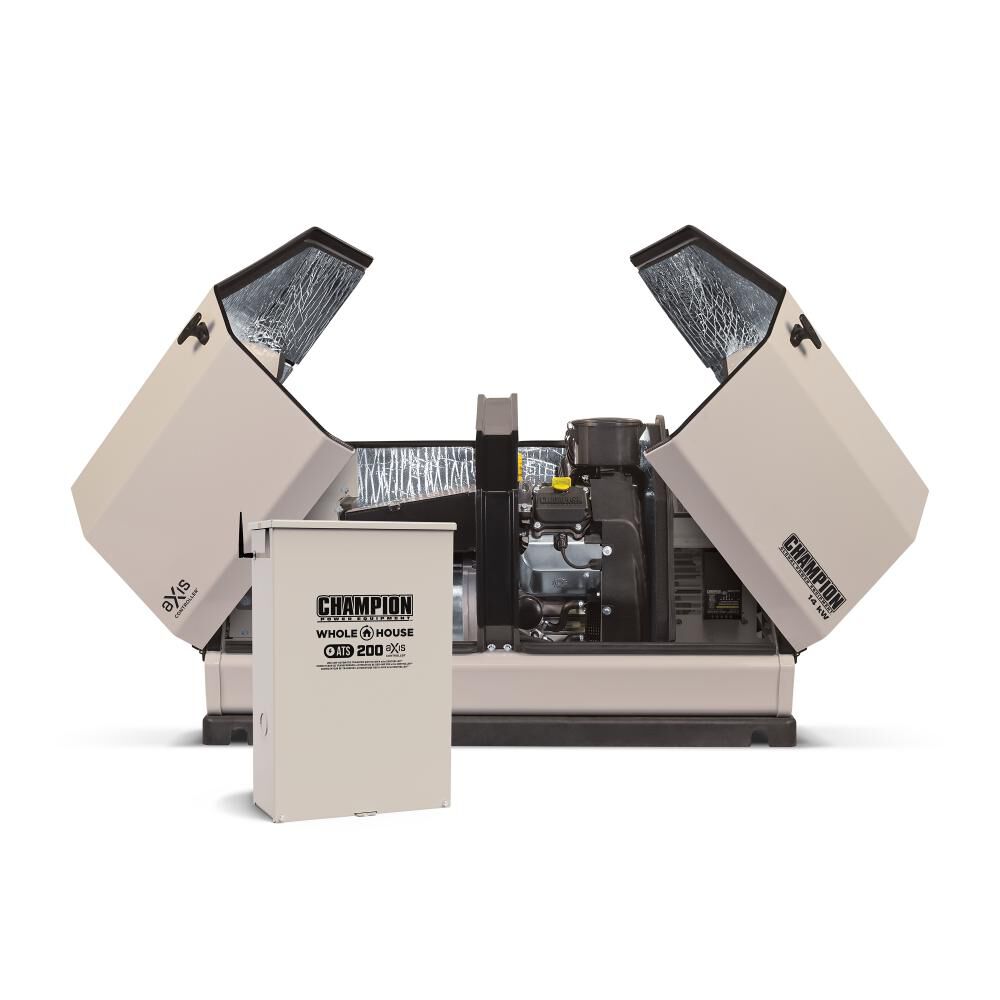 14kW aXis Home Standby Generator System with 200 Amp aXis Automatic Transfer Switch 100837