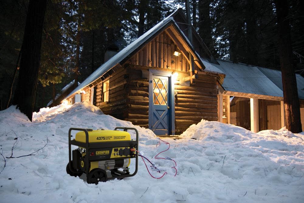 3500 Watt RV Ready Portable Generator with Wheel Kit 100522