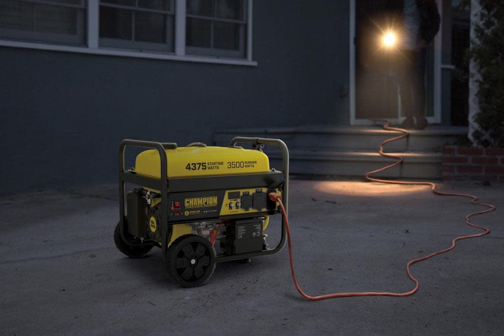 3500 Watt RV Ready Portable Generator with Wireless Remote Start CARB 100554