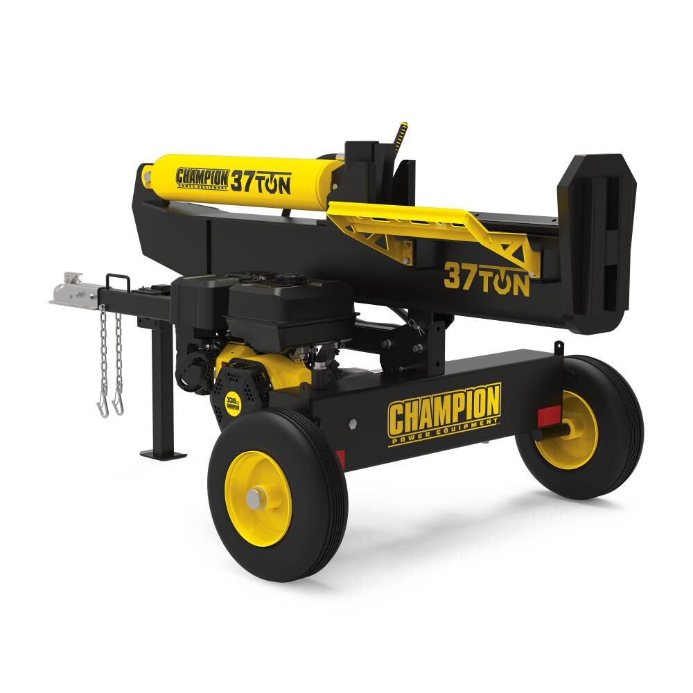 37 Ton Horizontal/Vertical Full Beam Gas Log Splitter with Auto Return 201314