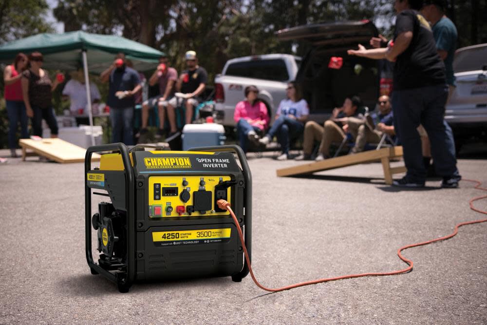 4250 Watt RV Ready Open Frame Inverter Generator with Quiet Technology 200954