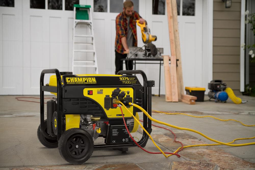 7500 Watt Generator Portable with Electric Start 100813