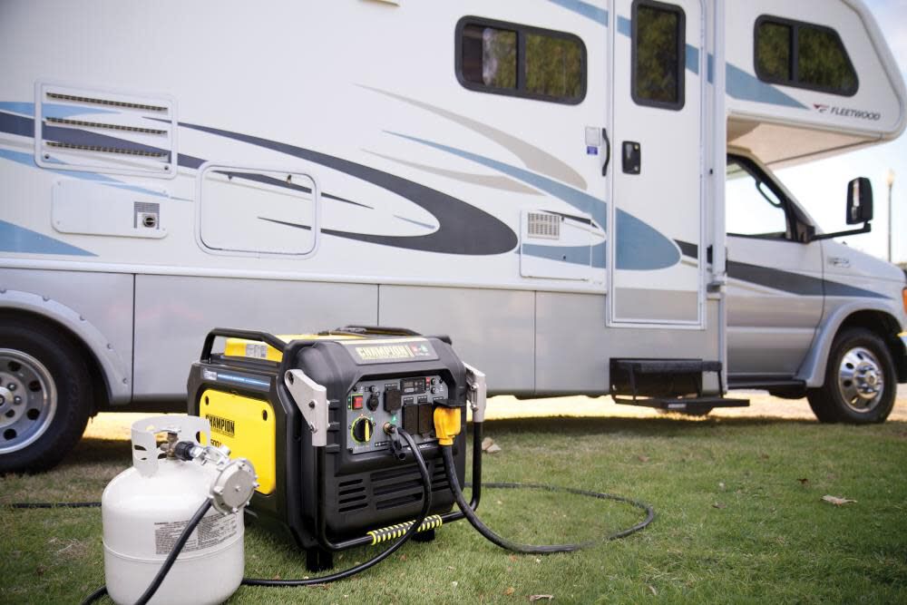 8500 Watt Inverter Generator Electric Start Dual Fuel with CO Shield 201175