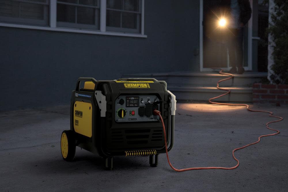 8500 Watt Portable Electric Start Inverter Generator with Quiet Technology and CO Shield 100719