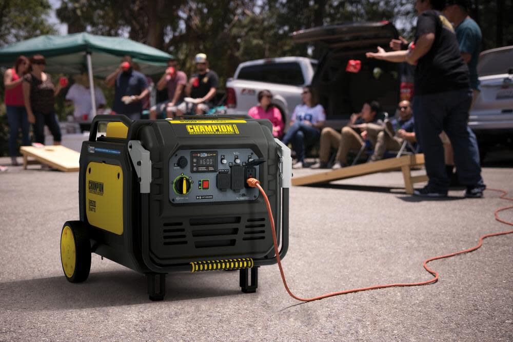 8500 Watt Portable Electric Start Inverter Generator with Quiet Technology and CO Shield 100719