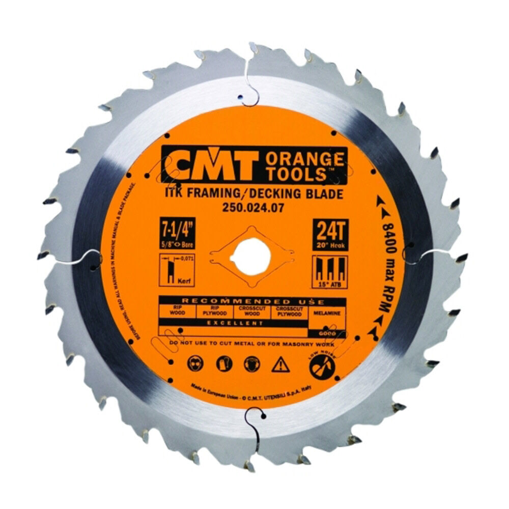 8-1/4 In x 24 x 5/8 In ITK Rip Blades 250.024.08