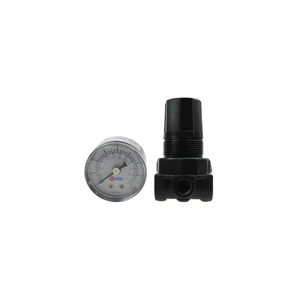 0-125 Psi 1/4in Port Miniature Regulator MR2