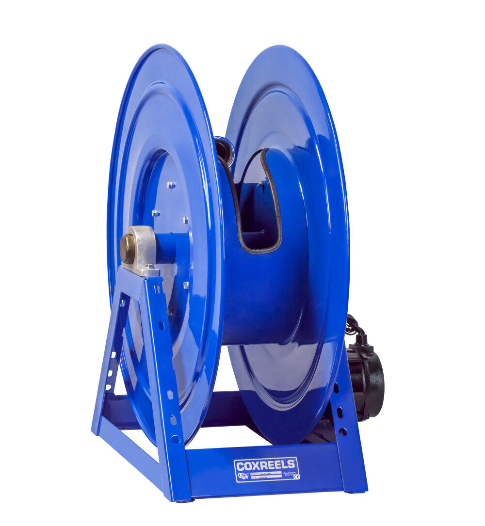 12V DC 1/2HP Motorized Hose Reel 2in x 90' 1000PSI No Hose 1195-2428-EDV3