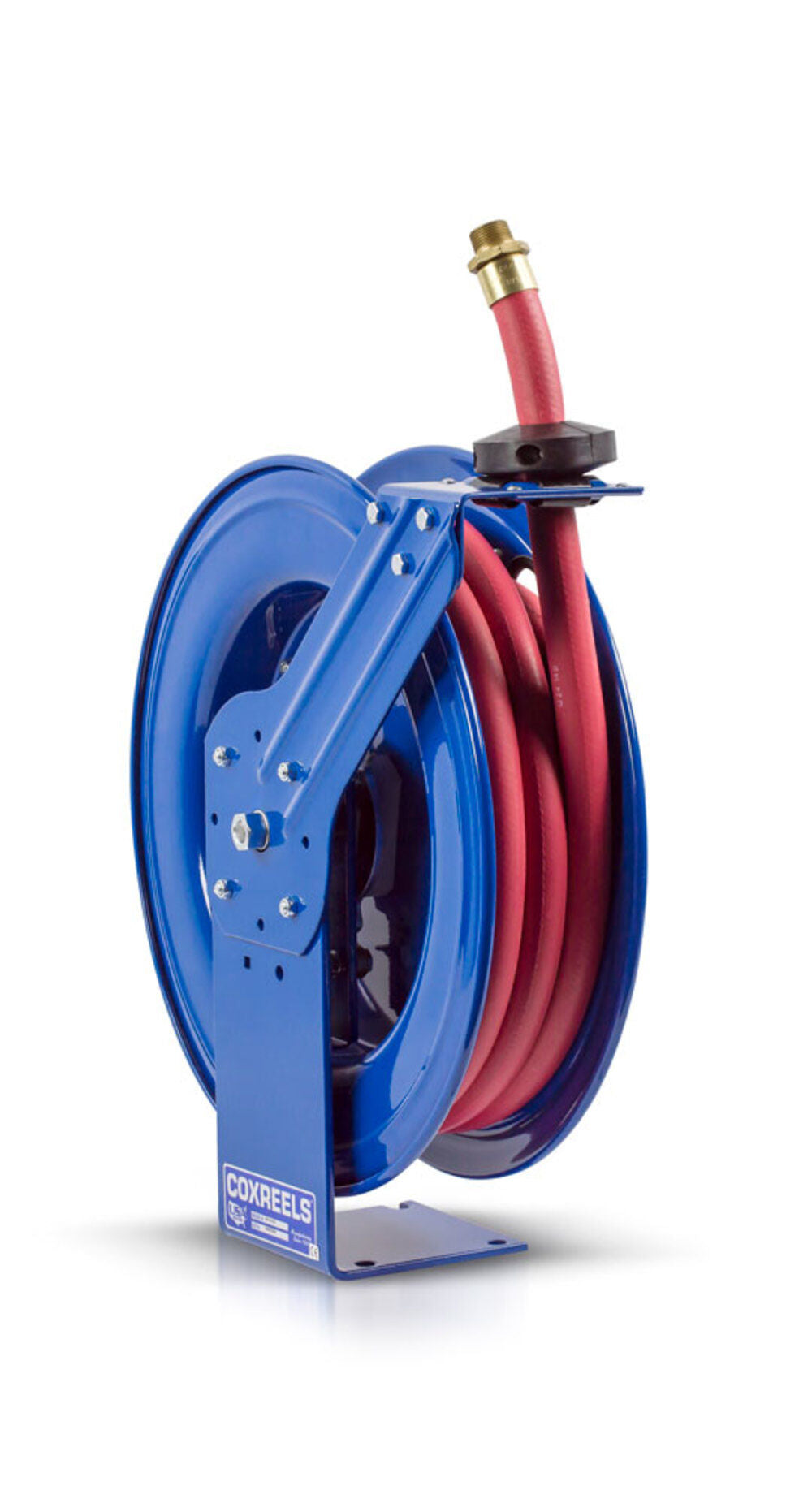 3/4 in x 25 ft Heavy Duty Spring Driven Fuel Hose Reel 300 PSI SHF-N-525