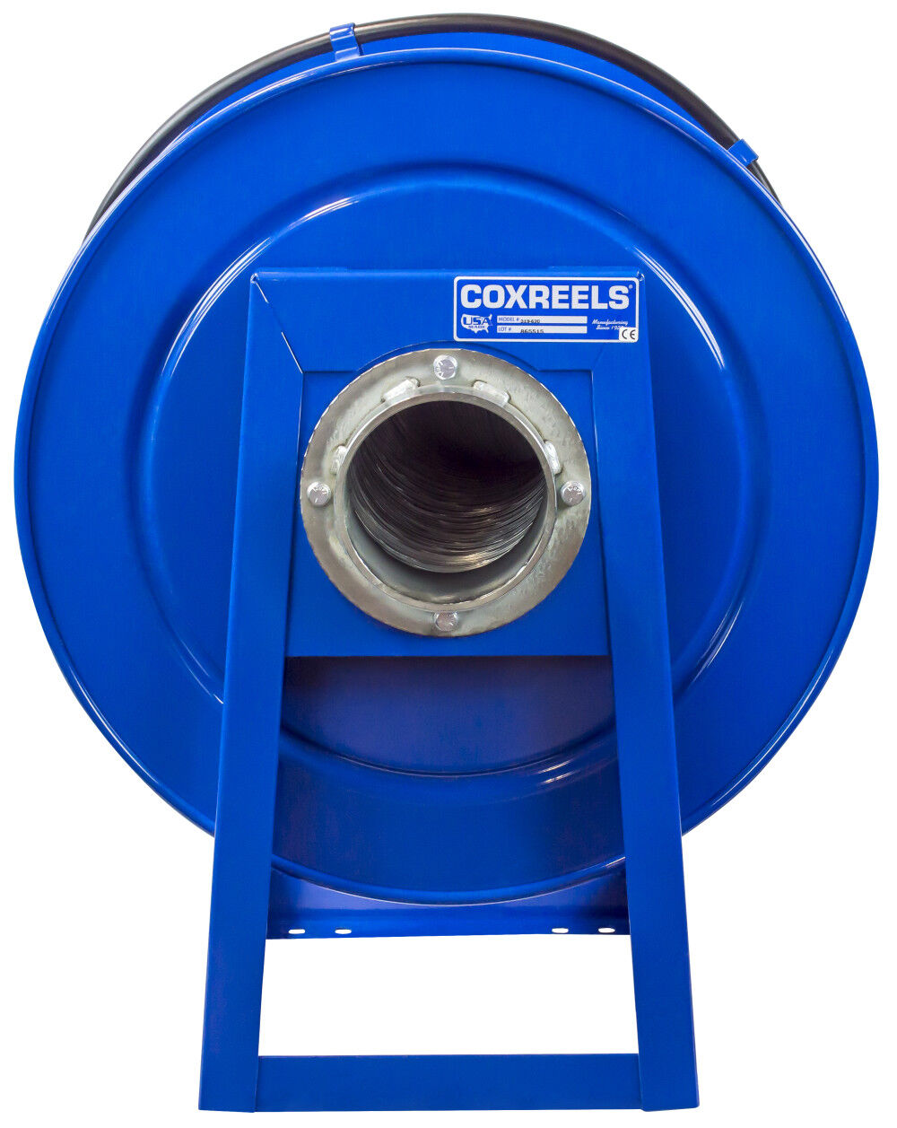 Exhaust Spring Driven Hose Reel 6in 36' No Hose 332-636