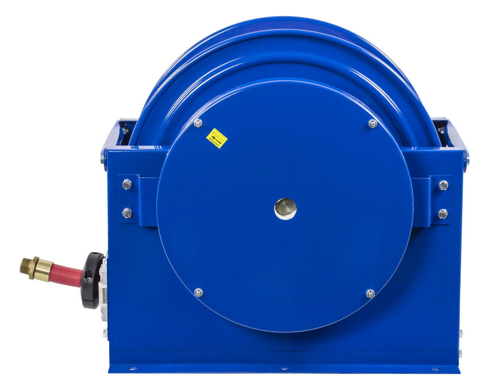 Hose Reel Single Hose Spring Rewind for Fuel 3/4in ID 75' Fuel Hose 300 PSI SLPF-575