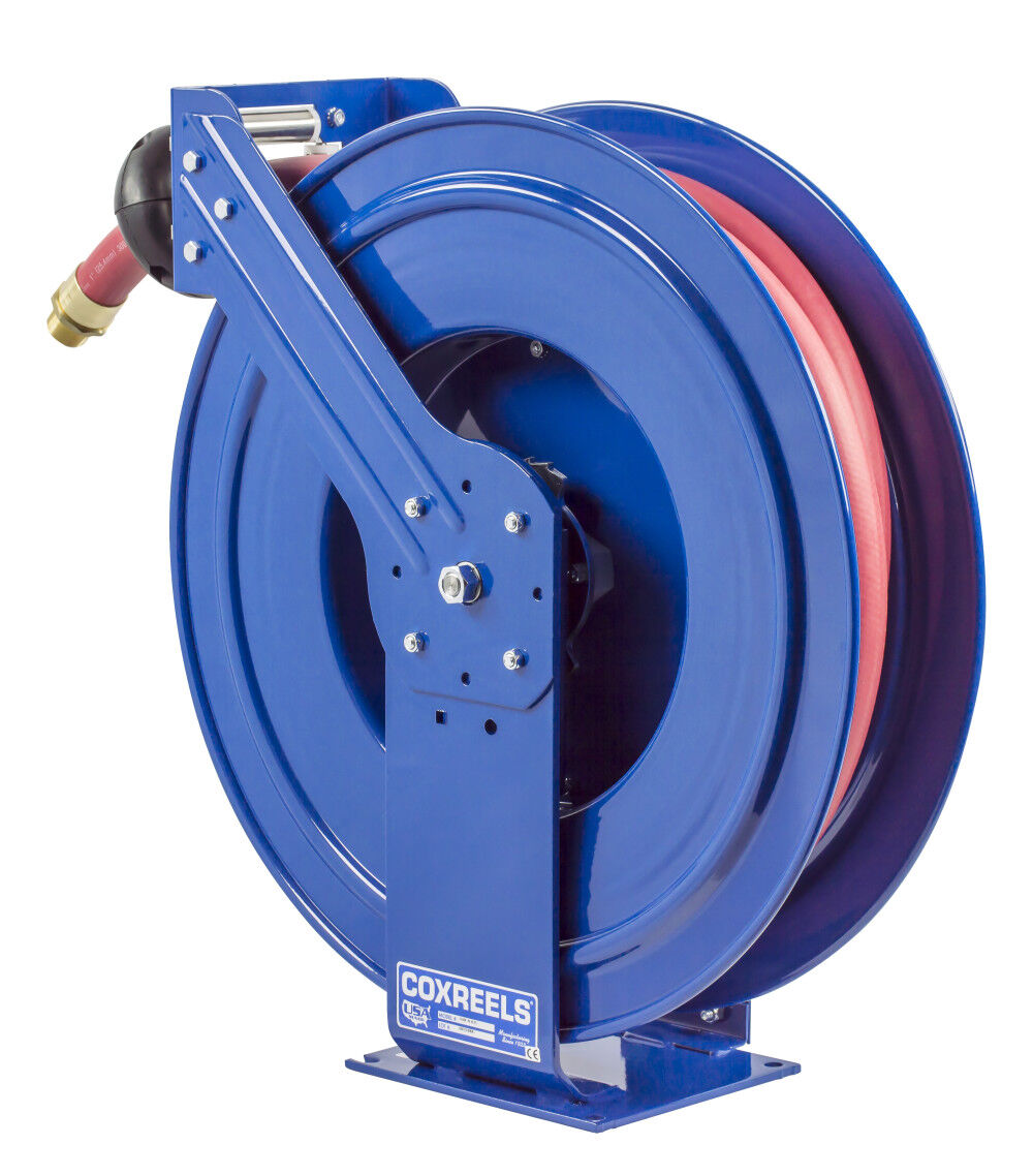 Hose Reel Supreme Duty Spring Rewind for Fuel 3/4in ID 35' Fuel Hose 300 PSI TSHF-N-535