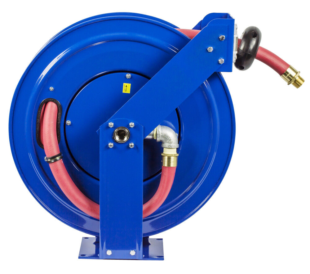 Hose Reel Supreme Duty Spring Rewind for Fuel 3/4in ID 75' Fuel Hose 300 PSI TSHF-N-575