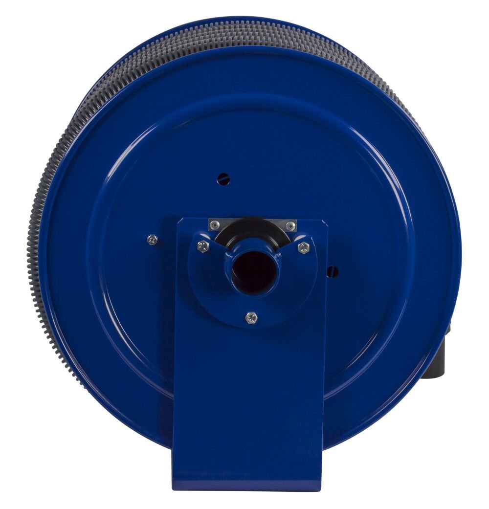 Hose Reel Vacuum Only Direct Crank Rewind 1 1/2in 2in ID 50' Hose Capacity V-117H-850
