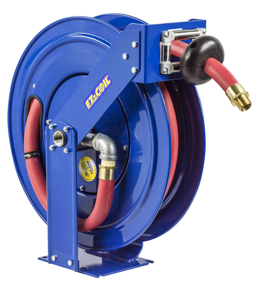 Safety System Spring Driven Fuel Hose Reel 3/4in x 50' 300PSI EZ-TSHF-550