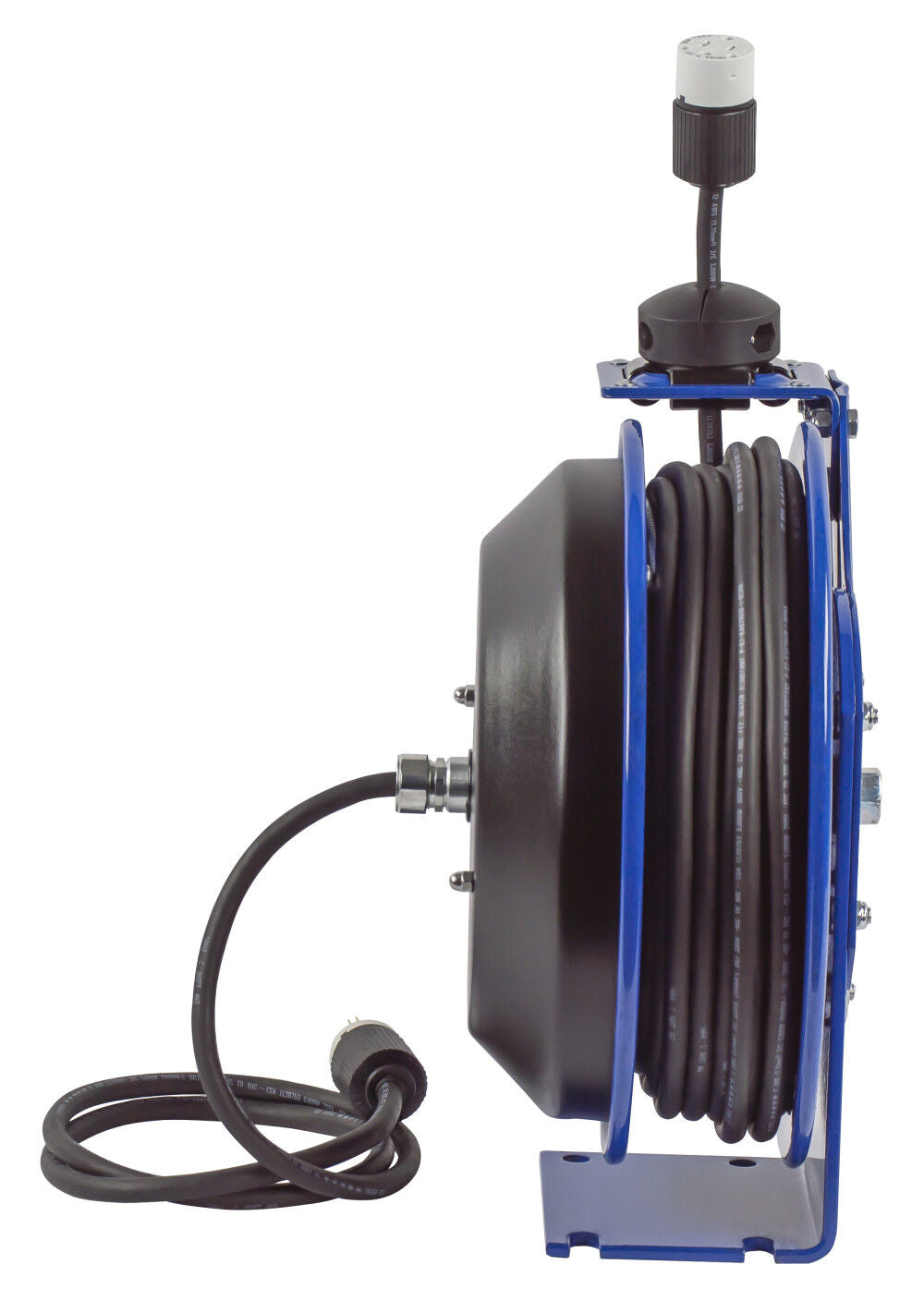 Spring Driven Cord Reel Sin gle Industrial Rec 16GA x 50' PC13-5016-A