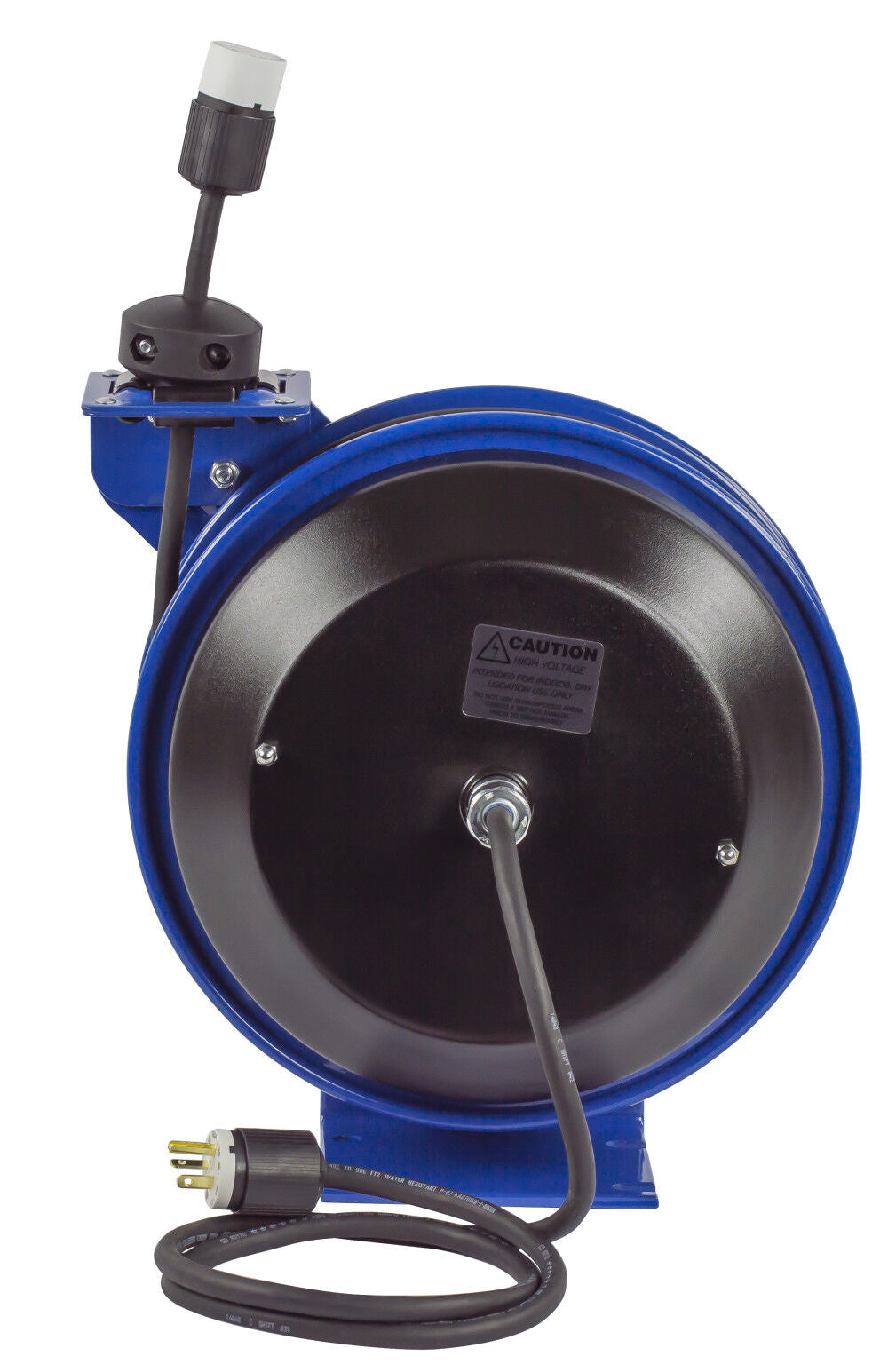 Spring Driven Cord Reel Sin gle Industrial Rec 16GA x 50' PC13-5016-A