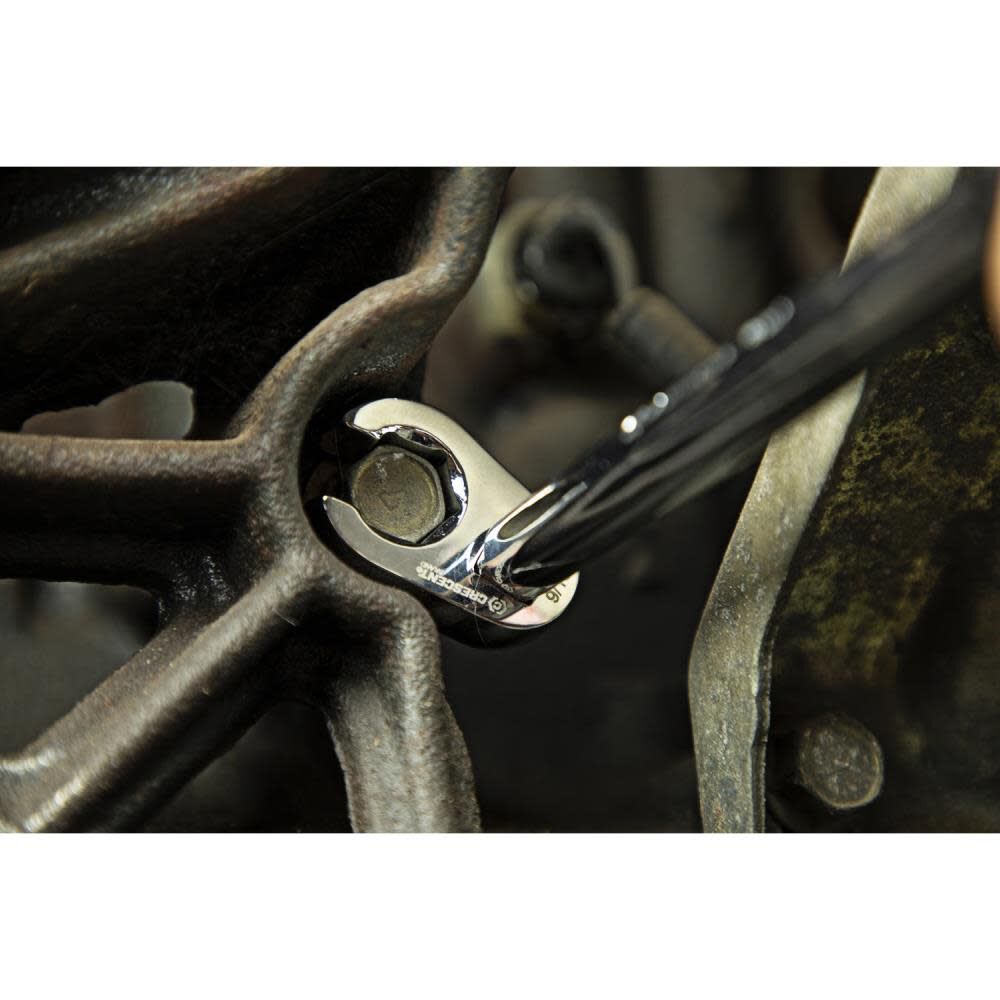 10 pc. 3/8in Drive Flare Nut SAE Wrench Set CCFWS0N