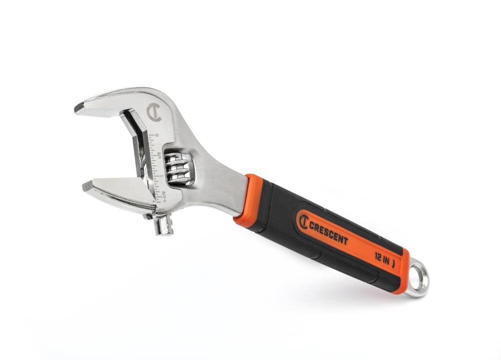 12 Inch Adjustable Wrench with Cushion Grip AC312CVS