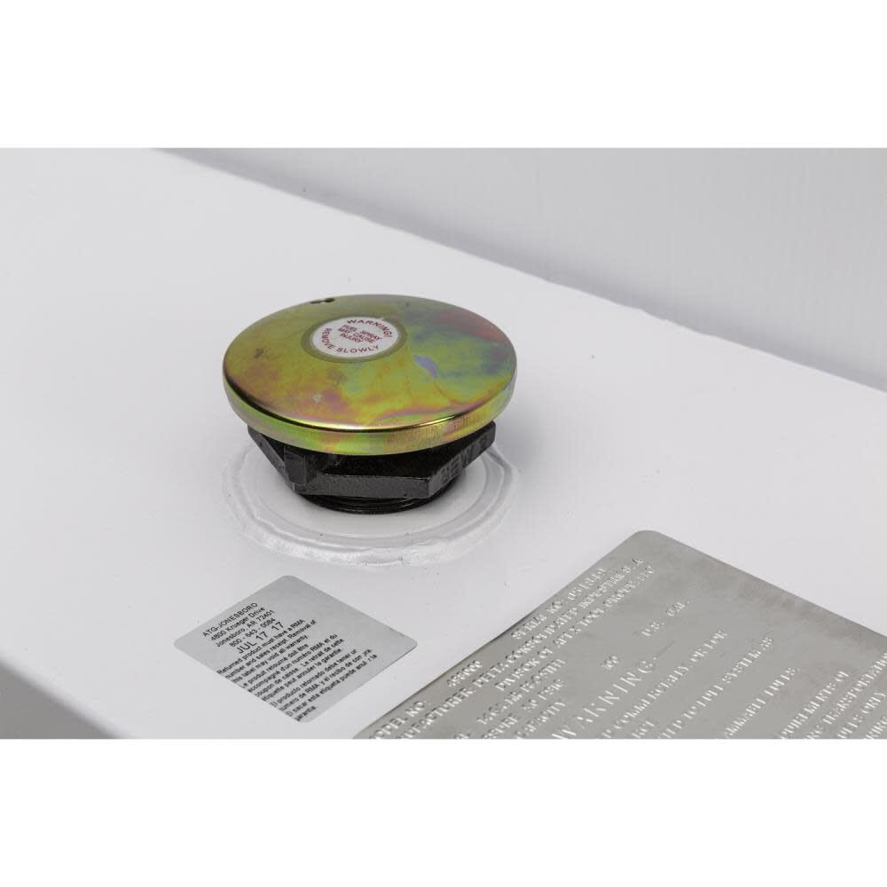 Steel Transfer Tank 100 Gallon L-Shaped Black 480002