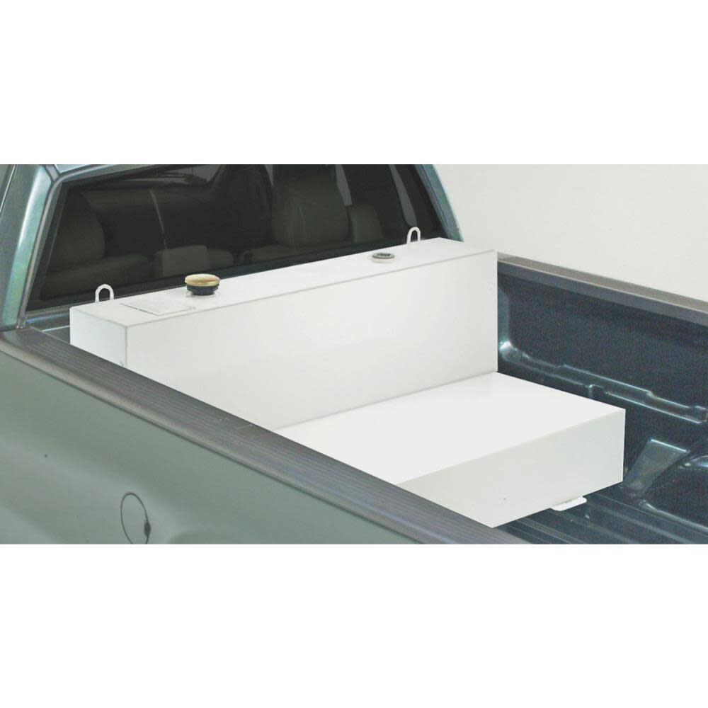 Steel Transfer Tank 100 Gallon L-Shaped Black 480002