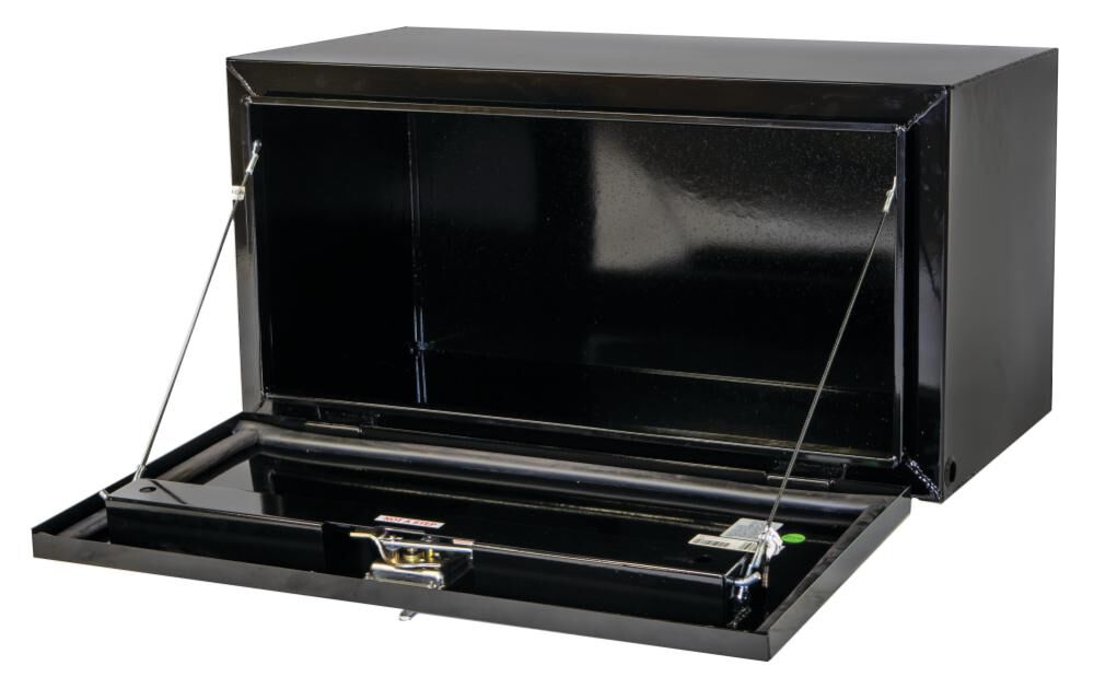 Steel Underbed Box 36in x 16in x 14in Black 7936162