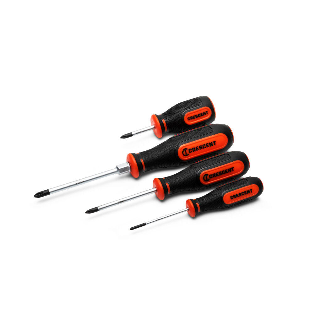 Philips Dual Material Screwdriver Set 4pc CPSET4PC