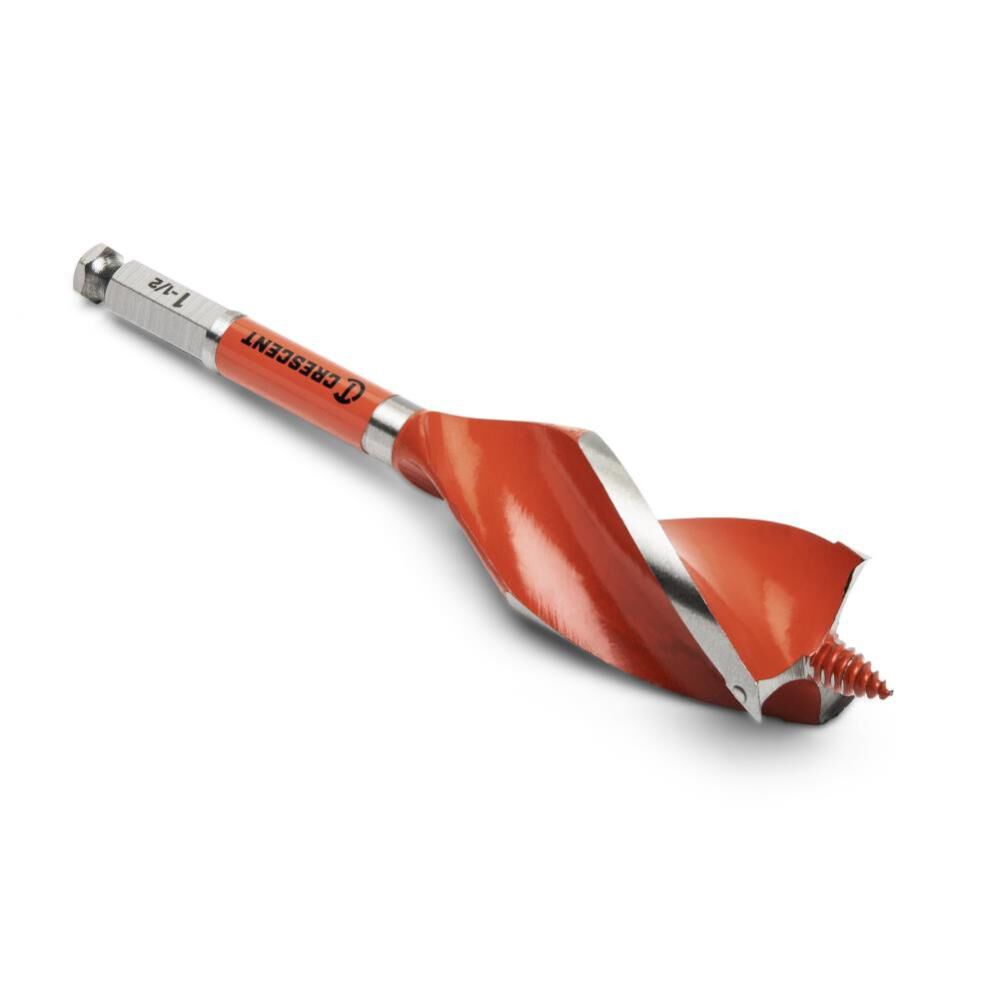 Solid Auger Drill Bit, 1-1/2 Inch x 7-1/2 Inch CDAG-7553