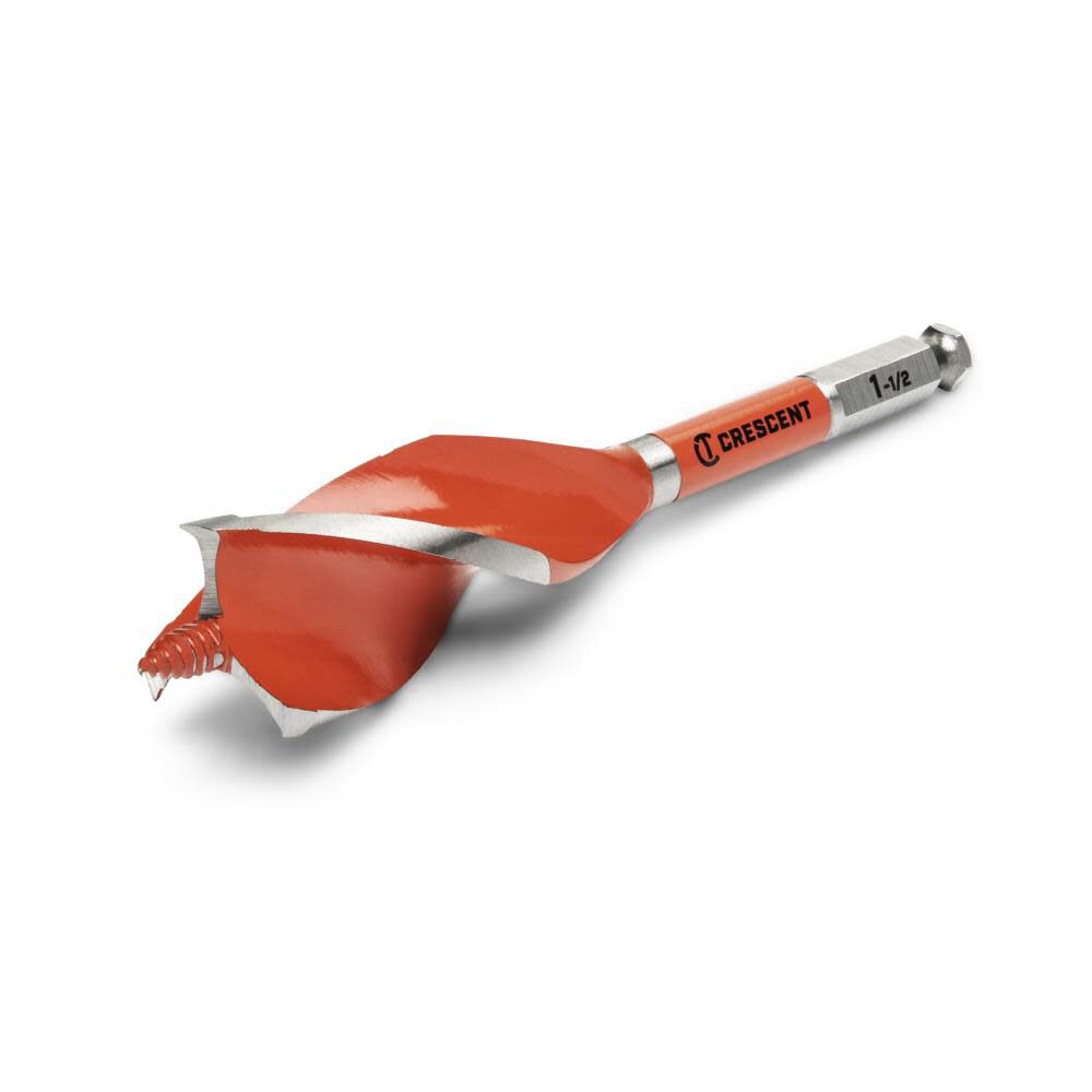 Solid Auger Drill Bit, 1-1/2 Inch x 7-1/2 Inch CDAG-7553