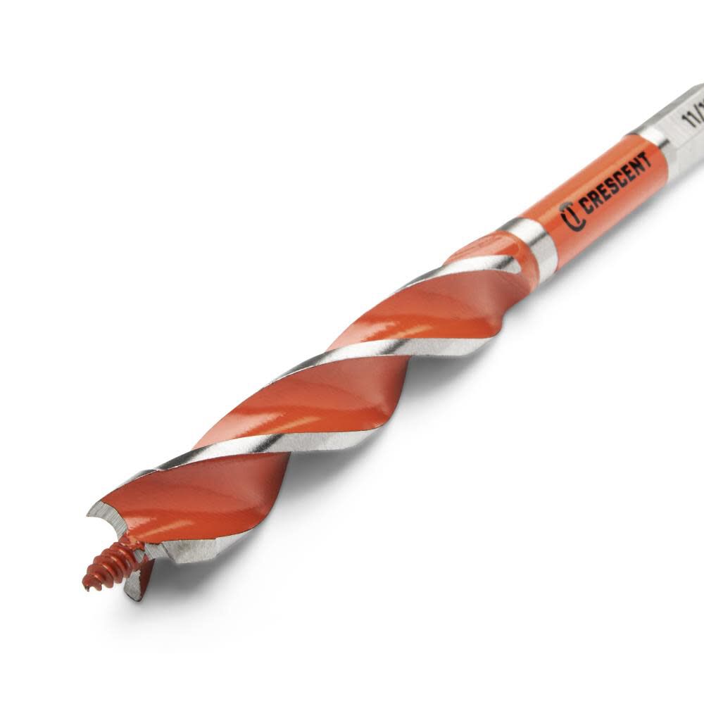 Solid Auger Drill Bit, 11/16 Inch x 7-1/2 Inch CDAG-7535