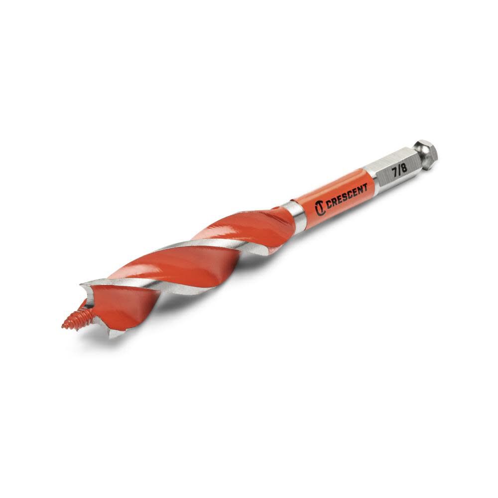 Solid Auger Drill Bit, 7/8 Inch x 7-1/2 Inch CDAG-7541